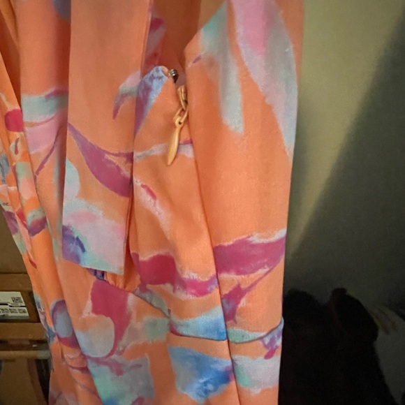 Wayf Alma tiered floral ruffle dress, size M - Picture 4 of 8